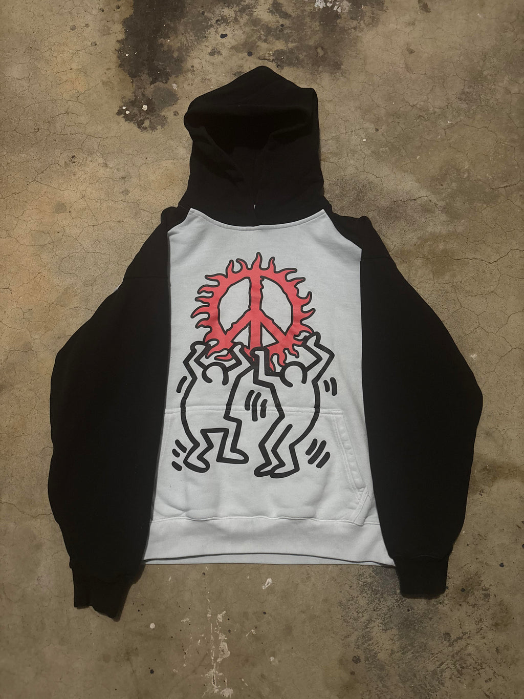 "Hold Your Peace Hoodie" White