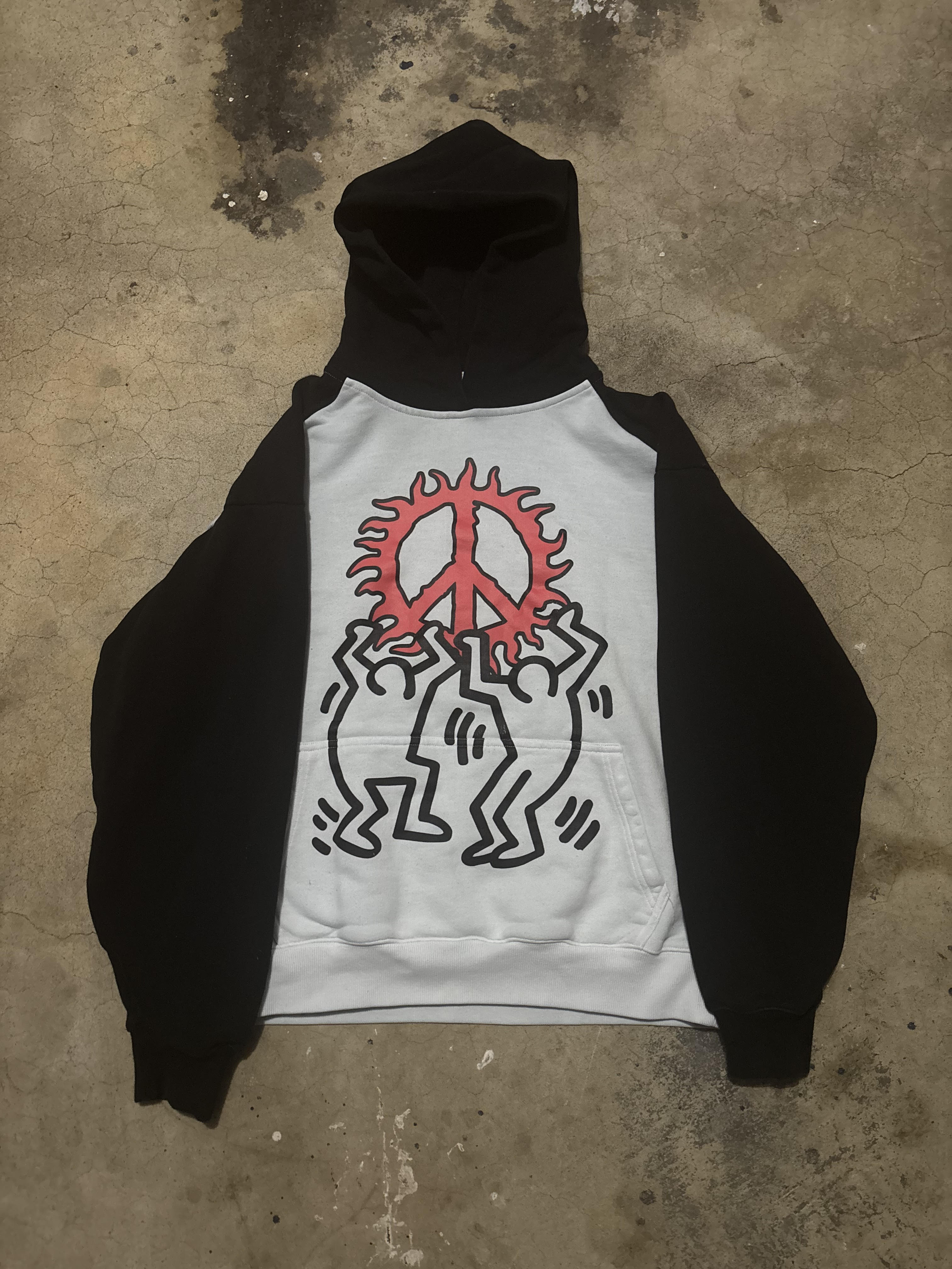 "Hold Your Peace Hoodie" White