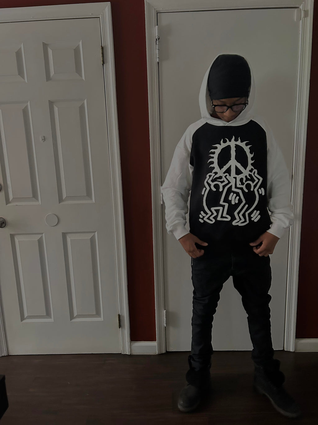 "Hold Your Peace Hoodie" Black